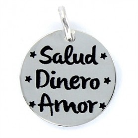 Silver Pendant My Life