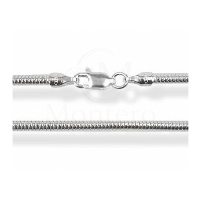 Cadena Plata Cola Ratón 60 cm.-cad/craton-www.monterojoyeros.com