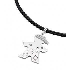 COLGANTE LOTUS PLATA NIÑO LP1110-1-4