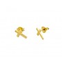 PENDIENTES LOTUS PLATA CRUZ LP1223-4-1