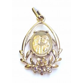 COLGANTE ORO ENAMORADOS