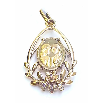 COLGANTE ORO ENAMORADOS