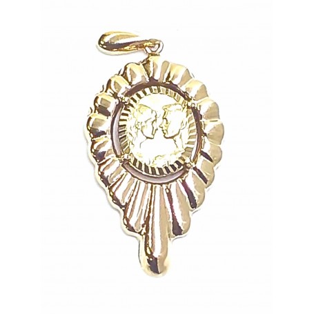 COLGANTE ORO ENAMORADOS