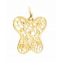 COLGANTE ORO MARIPOSA CALADA