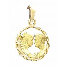 COLGANTE ORO ENAMORADOS
