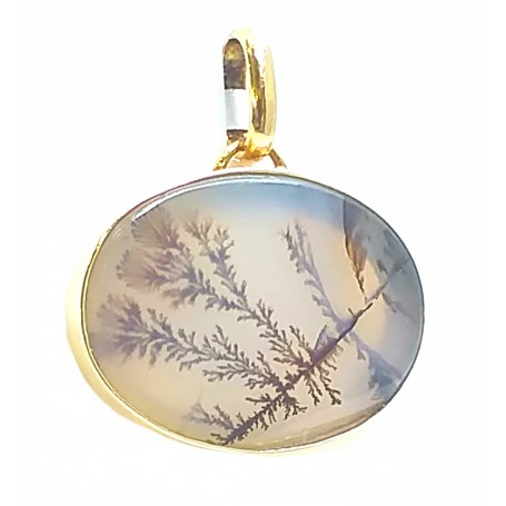 COLGANTE ORO CALCEDONIA