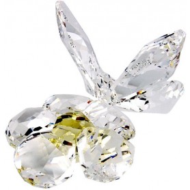 Butterfly on flower Swarovski Silver Crystal-840190-SWAROVSKI-www.monteroregalos.com-