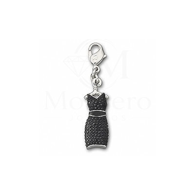 Charm Black Dress -992686