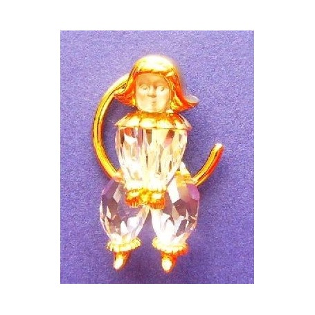 Moon Child Mini-Brooch Swarovski -235897-SWAROVSKI-www.monteroregalos.com-
