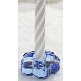 Candelero Flor Light Sapphire -296261