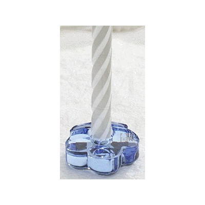 Candelero Flor Light Sapphire -296261