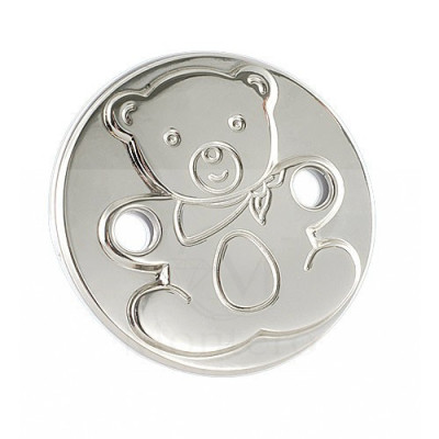 Pinza Chupete Plata Osito-900121-VINARD ORFEBRES-www.monteroregalos.com-