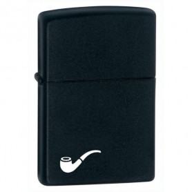 Encendedor Zippo Matte Black Pipe
