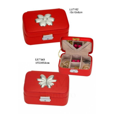 Caja Joyero Color Rojo - LU7162