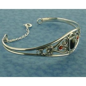 Azabache - Silver Bracelet