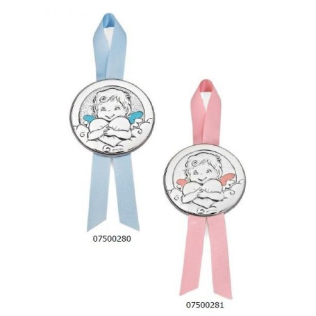 Medalla Cuna Angel con Corazón