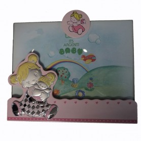 Marco Infantil Niña con Muñeca