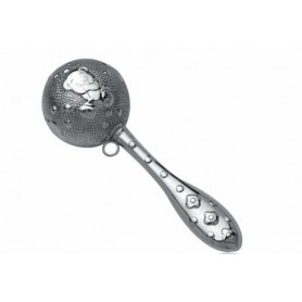 Sonajero Plata Bola Oso