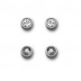 Harley Jet Hematite Pendientes