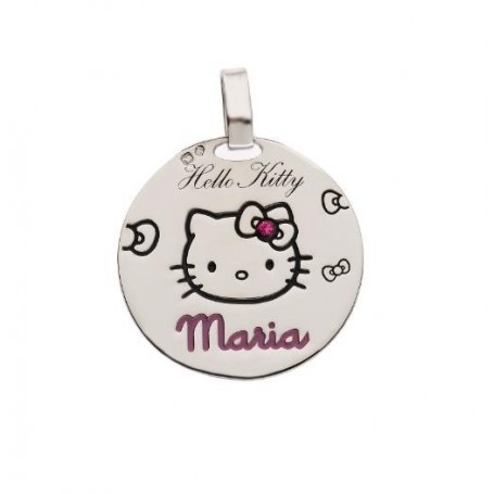 Colgante Plata Hello Kitty Family