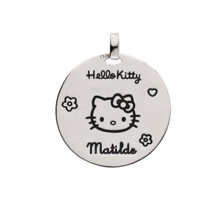 Colgante Plata Hello Kitty Family