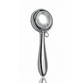 Sonajero Plata Redondo Brillo