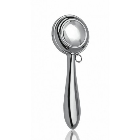 Sonajero Plata Redondo Brillo