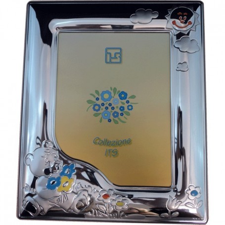 Marco Infantil Osito Flores con Sol