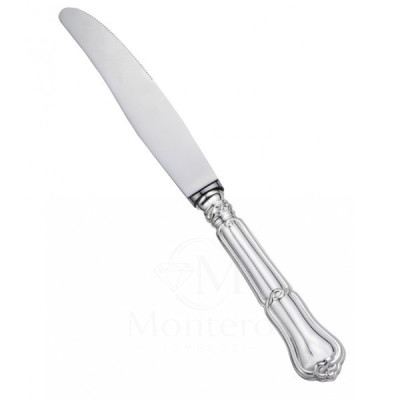 Cuchillo Merienda Plata Modelo Lazo