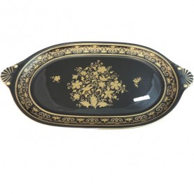 Bandeja Porcelana Decorado Pajaros