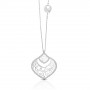 Colgante Plata Romantica Flowers