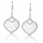 Pendientes Plata Romantica Flowers