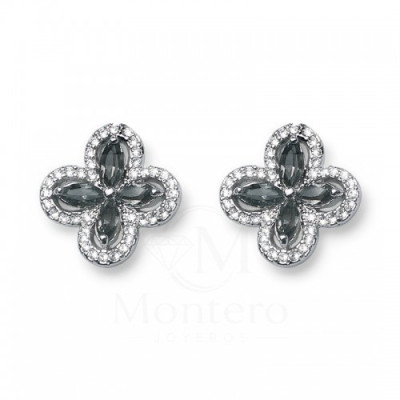 Black Pend Earrings