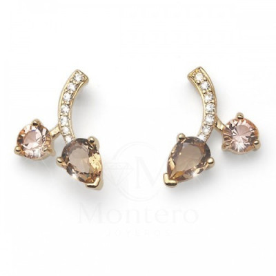Pendientes Stunning gold topaz
