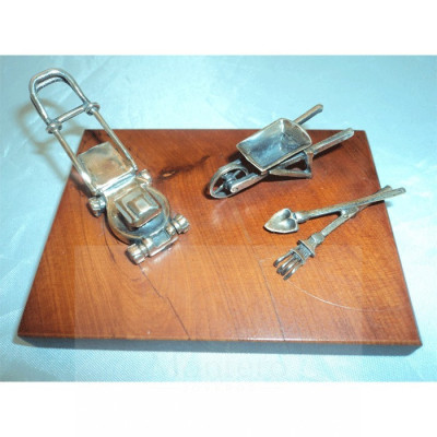 Miniatura Plata Jardinero