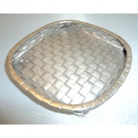 Bandejita Plata Trenzada