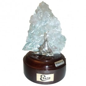 Trofeo Vela Cuarzo Blanco