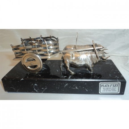 Carro Bueyes Plata