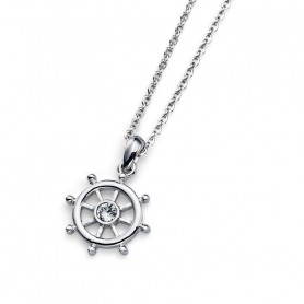 Reach rhod. Lt. turquoise Pendant