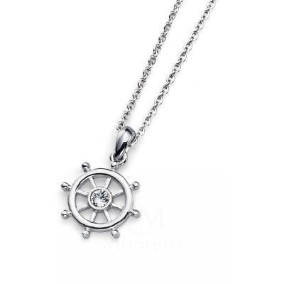 Reach rhod. Lt. turquoise Pendant