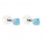 Attract Blue Pendientes
