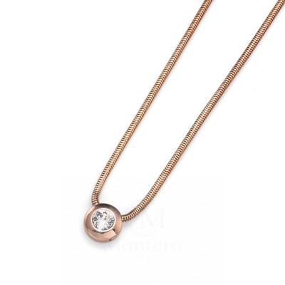 Diamond Rosegold Earrings