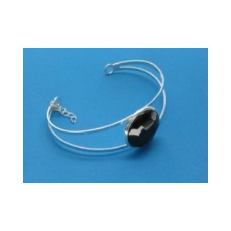 Azabache Jet Silver Pendant