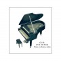 Miniatura Plata Piano de Cola Madera de Ebano