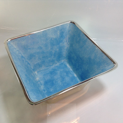 Centro Cristal Color con Plata