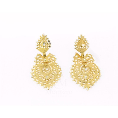 Pendientes Plata Chapada