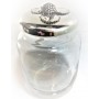 Tarro de Cristal con Plata