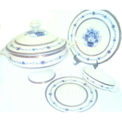 Vajilla + Juego de Consomé Limoges France