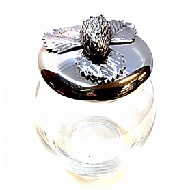 Tarro de Cristal con Plata