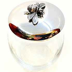 Tarro de Cristal con Plata